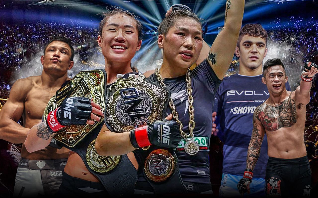 The fighters who can take the $50,000 bonuses at ONE on Prime Video 2. [Photos ONE Championship]