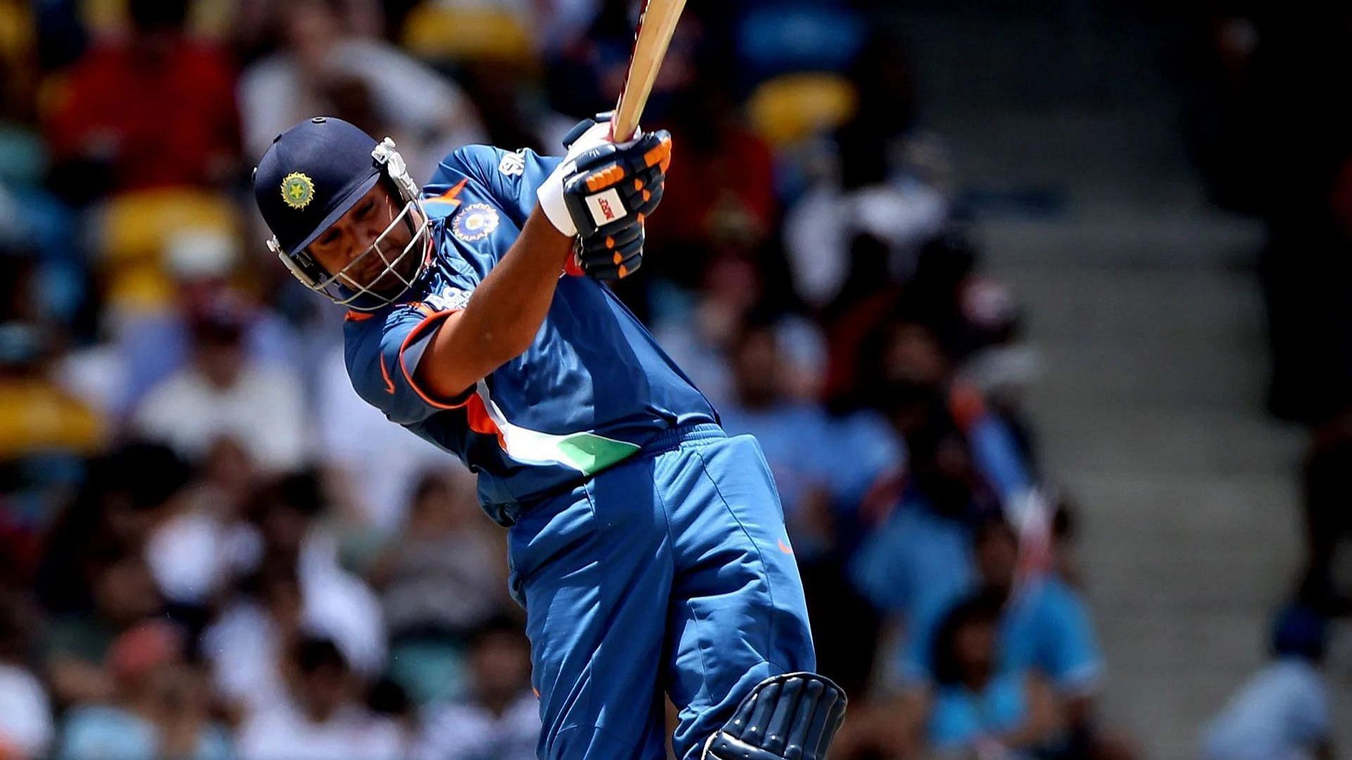 Rohit Sharma has scored three half-centuries against Australia in T20Is till date. (P.C.:Getty)