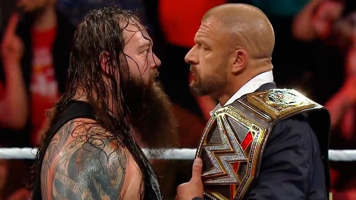 Triple H and Wyatt have never wrestled each other before.