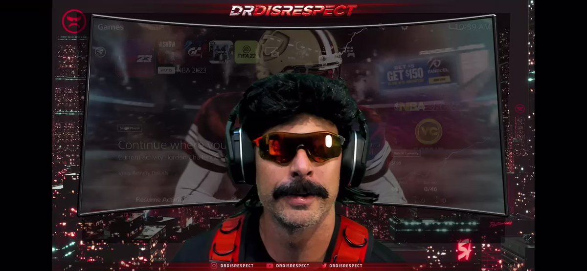 Dr Disrespect Calls 49ers and Broncos Champions Club Caliber in