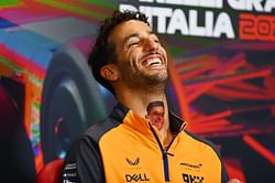 "Looks like he is trying to hide a love bite"- Fans react to Daniel Ricciardo getting Lando Norris' face tattoo on his neck