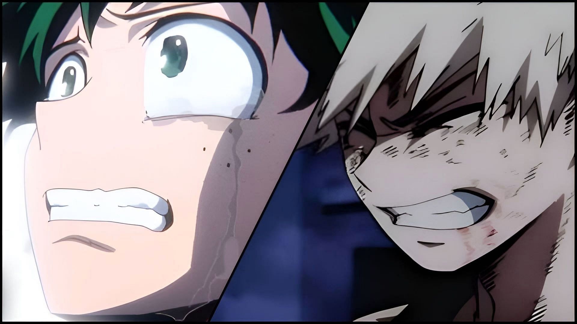 How Midoriya Managed To Control His Reaction To Bakugo's Current State ...