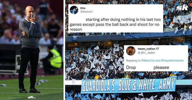 “Doing nothing in his last two games except pass the ball back and shoot for no reason” – Manchester City fans feel 27-year-old star is ‘lucky’ to be in line-up for Wolves game
