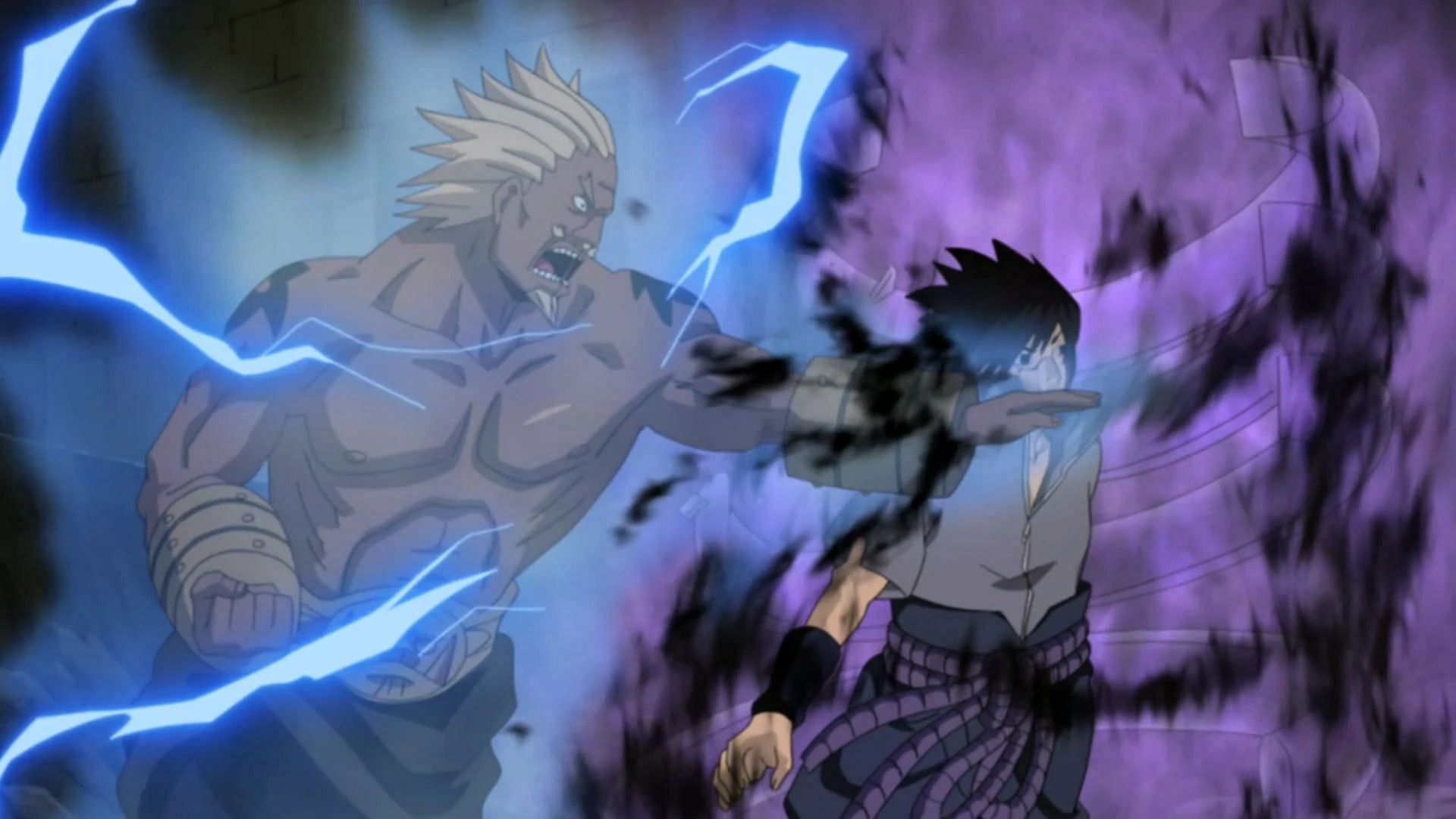 A attacking Sasuke (Image via Studio Pierrot)