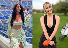 Who is Rachel Stuhlmann, tennis influencer seeking inspiration from Paige Spiranac?
