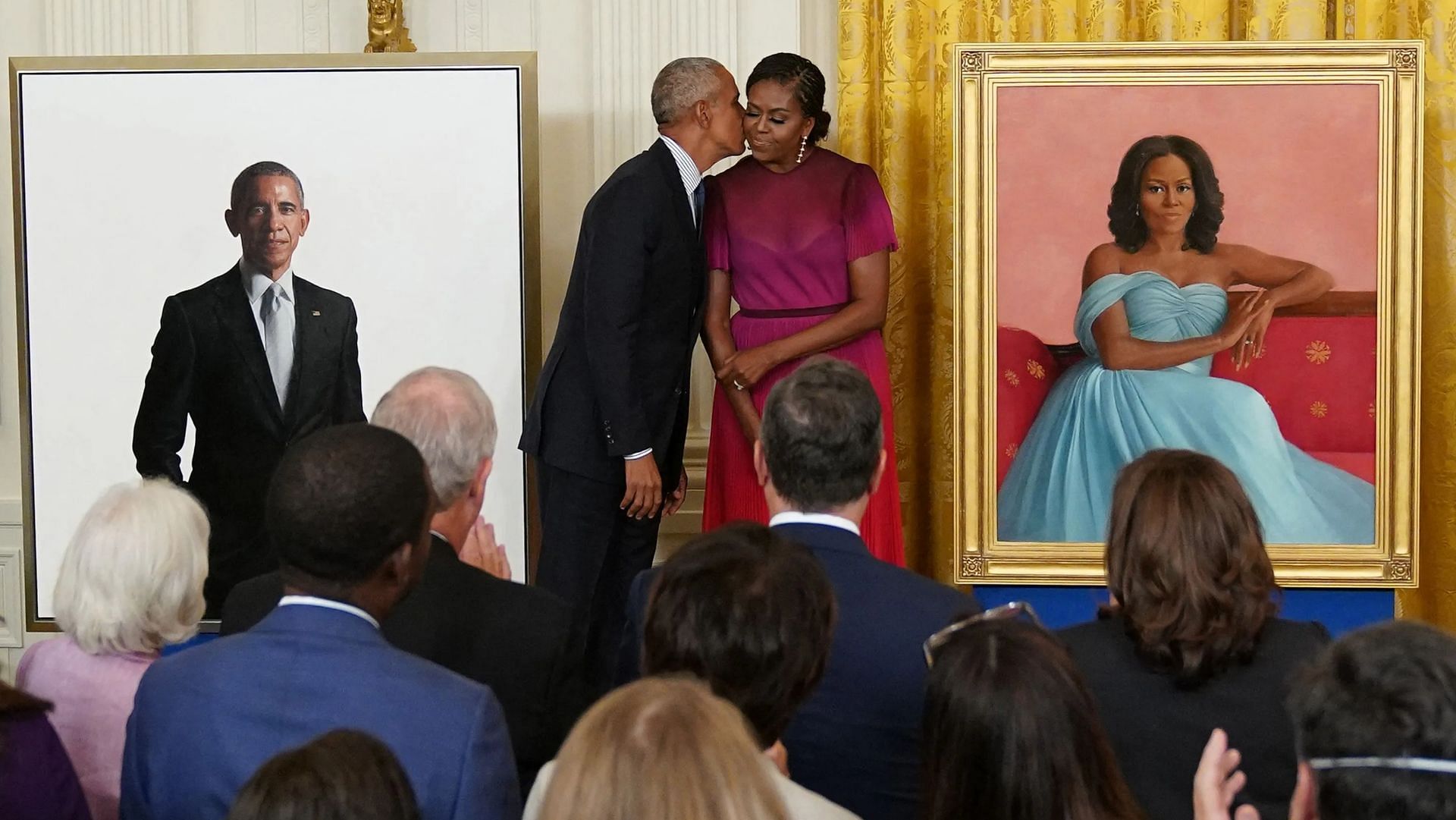 Former president and first lady, Barack and Michelle Obama