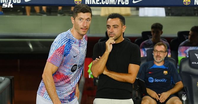 Barcelona manager Xavi names the 3 best strikers in world football at the moment