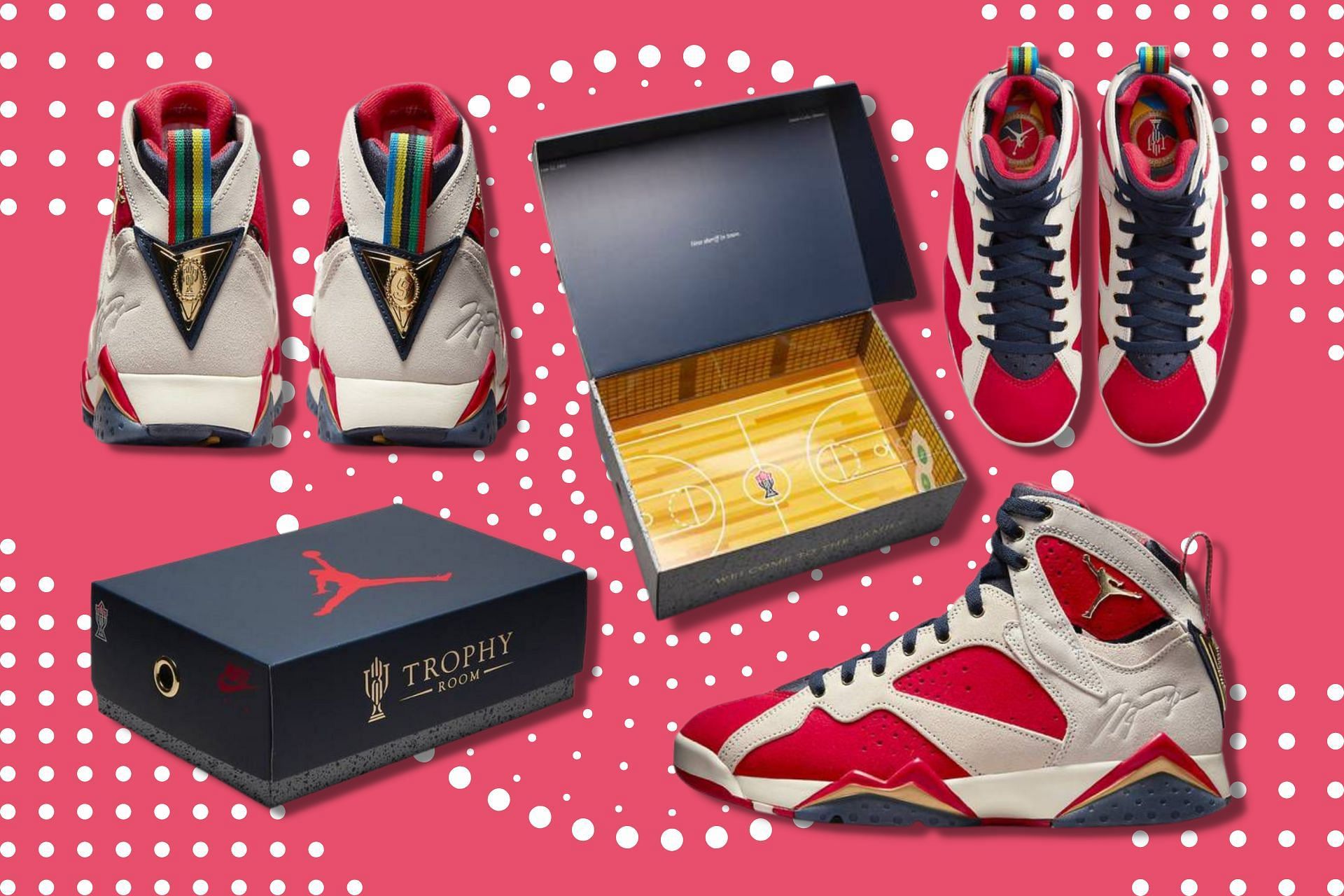 Here&#039;s a detailed look at the upcoming Air Jordan 7 sneakers (Image via Sportskeeda)