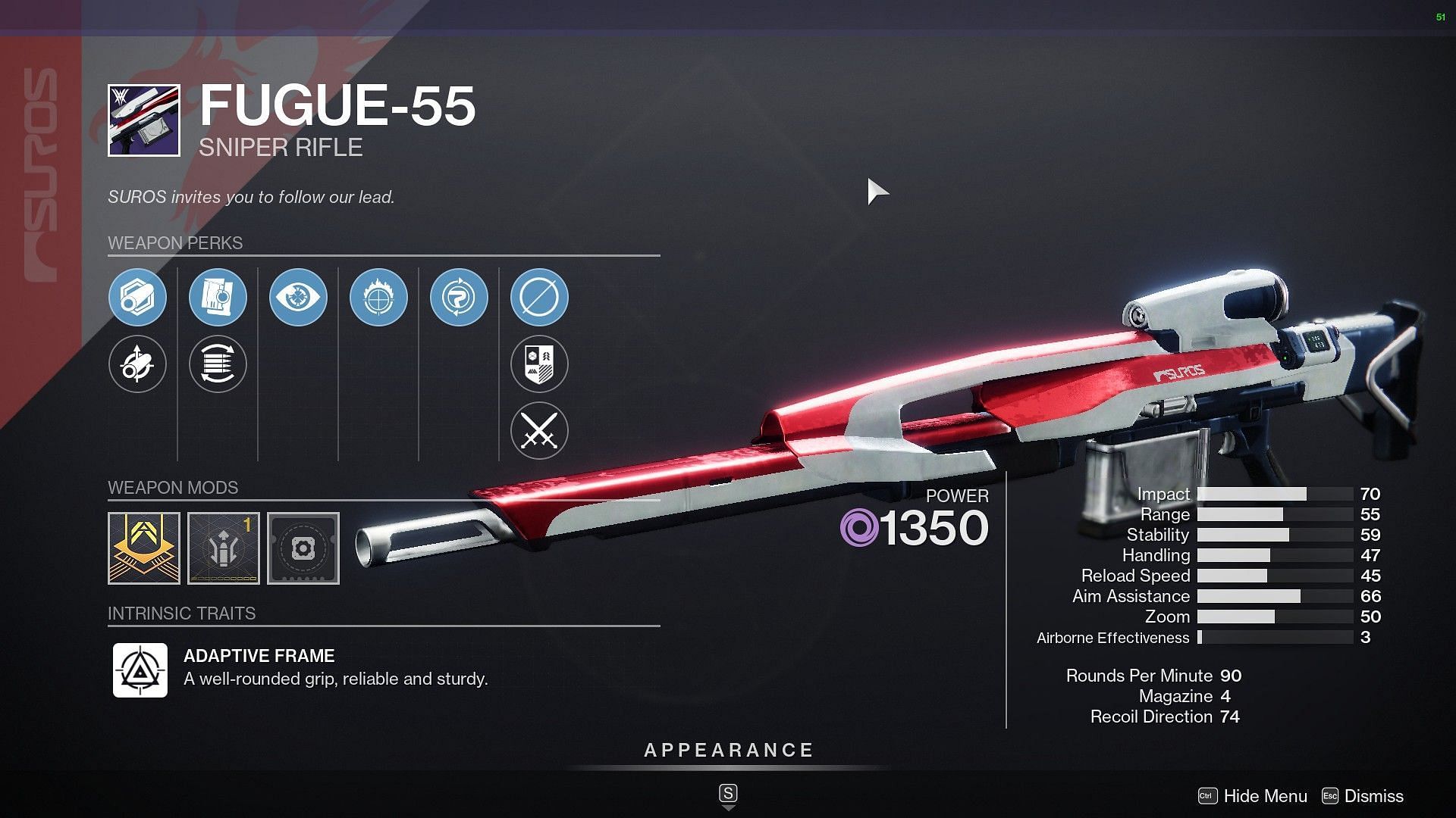 Fugue-55 (Image via Destiny 2)