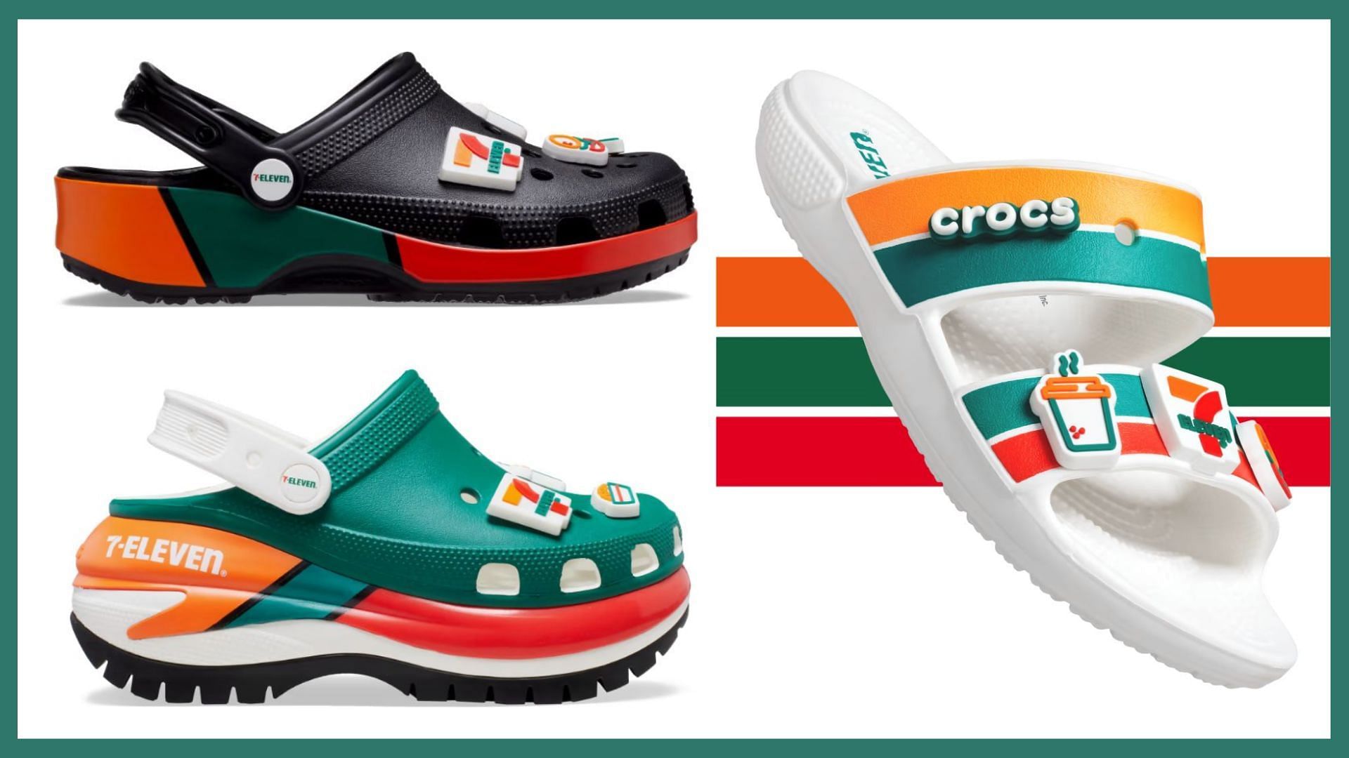 Where to buy 7-Eleven x Crocs footwear pack? Price, release date, and more  details explored