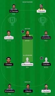 EN-L vs SL-L Dream11 Prediction Team, Match 5, Grand League