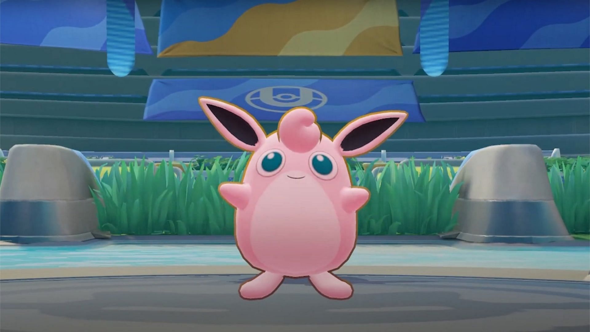 Wigglytuff as it appears in Pokemon GO (Image via The Pokemon Company)