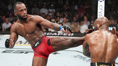 Leon Edwards knocking out Kamaru Usman