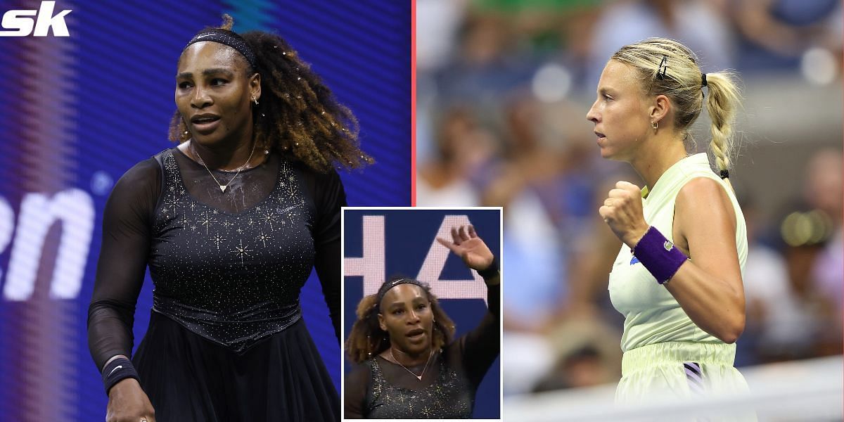 Serena Williams demanded the US Open crowd to shush when they booed Anett Kontaveit for a line call