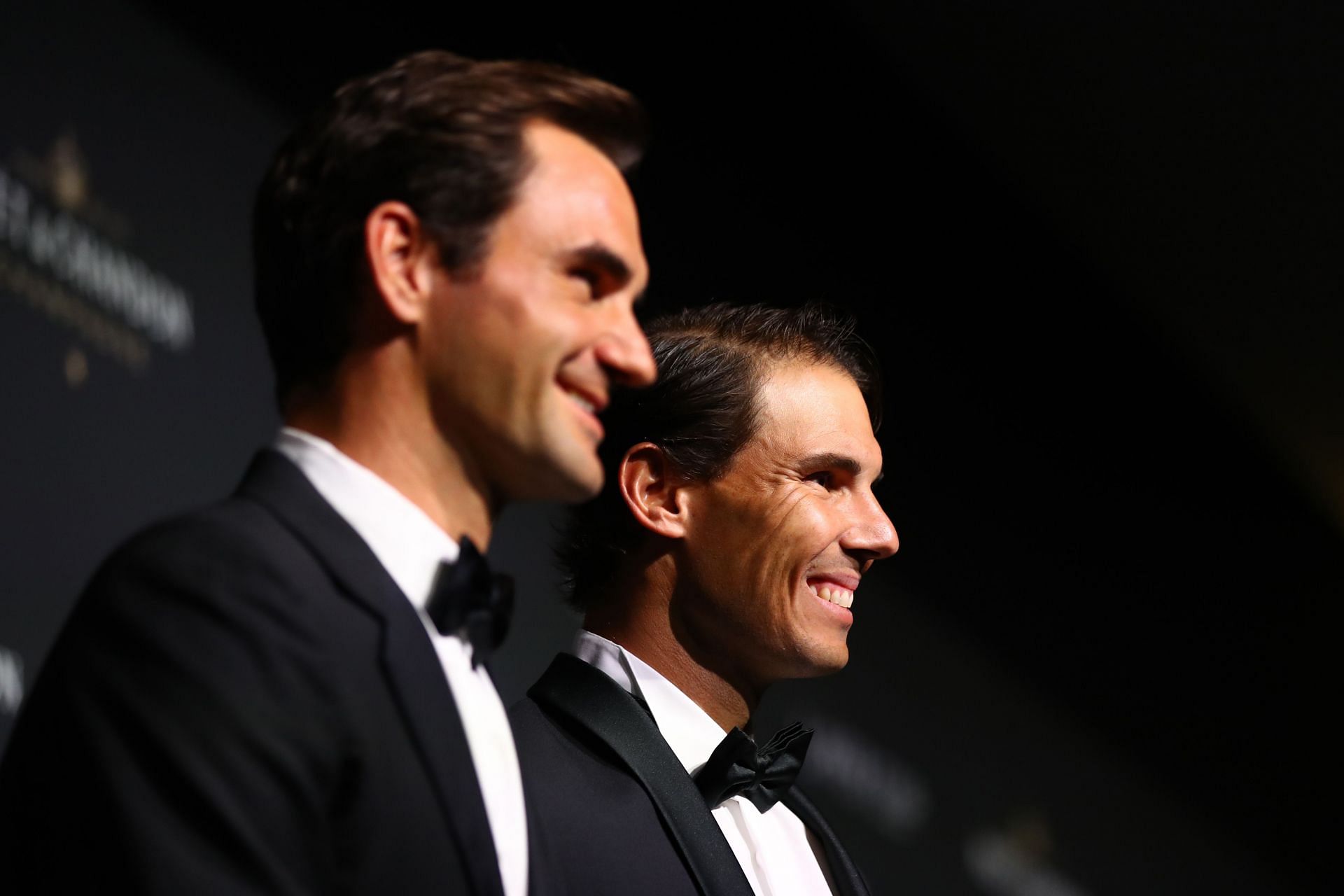 Roger Federer and Rafael Nadal at the Laver Cup