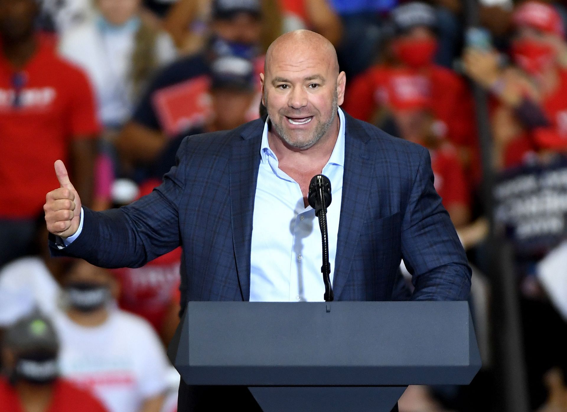 Watch: Dana White's First Public Interview As UFC President