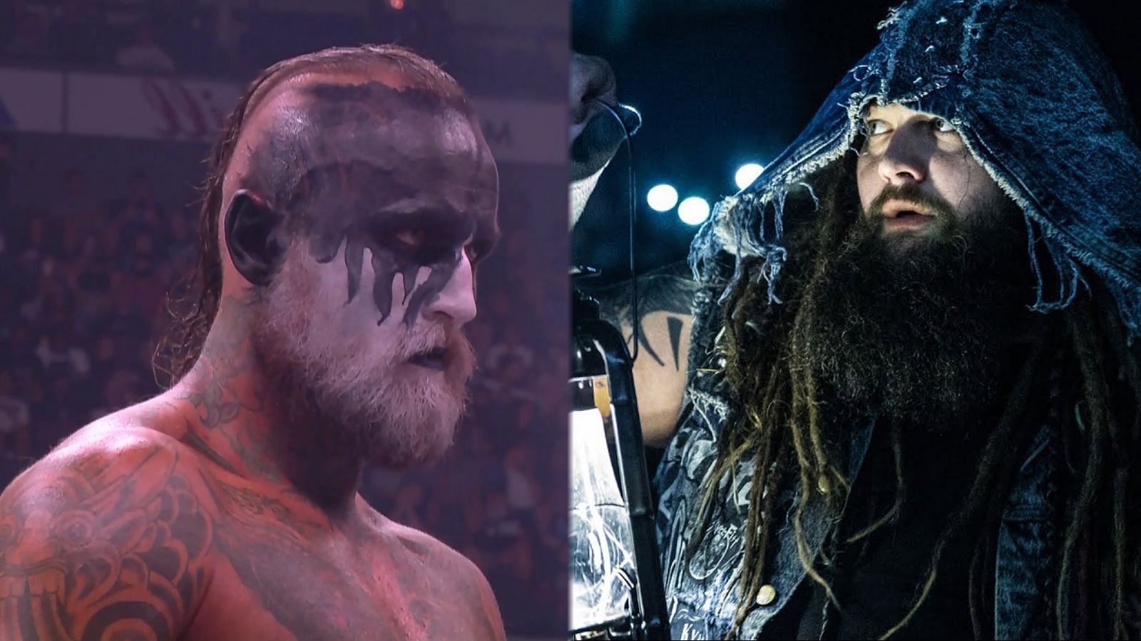 Malakai Black (Left), Bray Wyatt (Right).