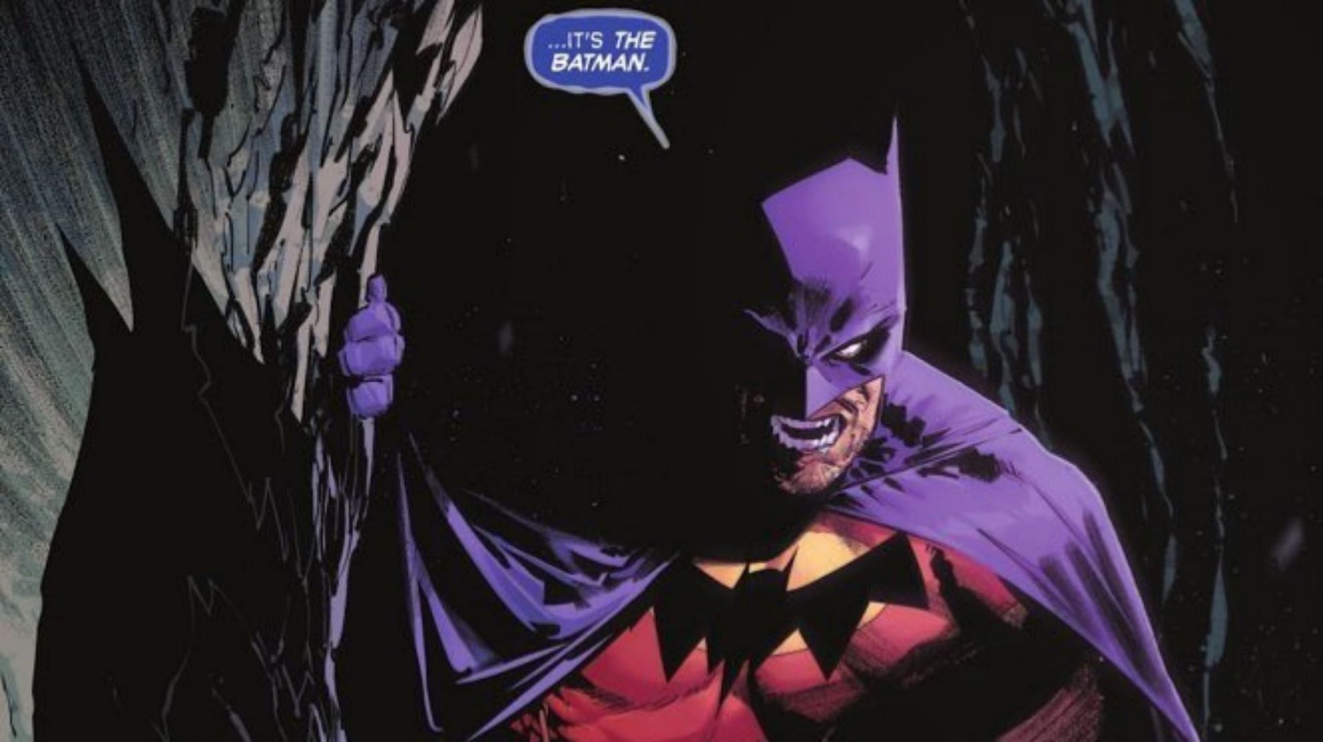 Batman of Zur-En-Arrh creeping out of the shadows (Image via DC Comics)