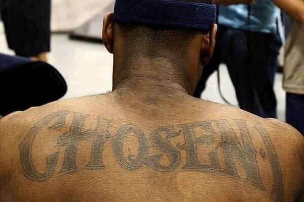 LeBron James tattoos Numbers meaning and artist