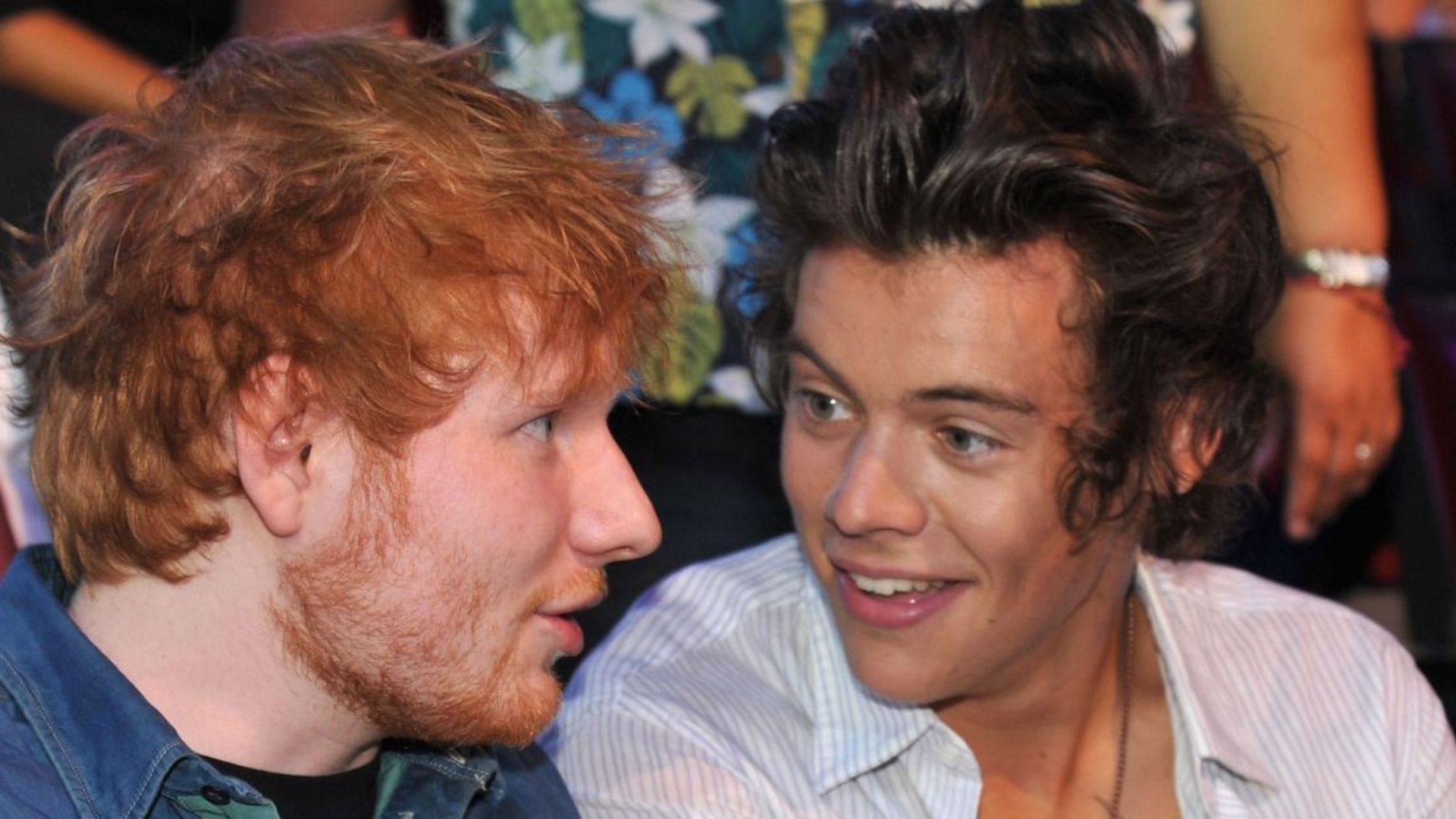 Harry Styles and Ed Sheeran (Image via Irish Mirror)