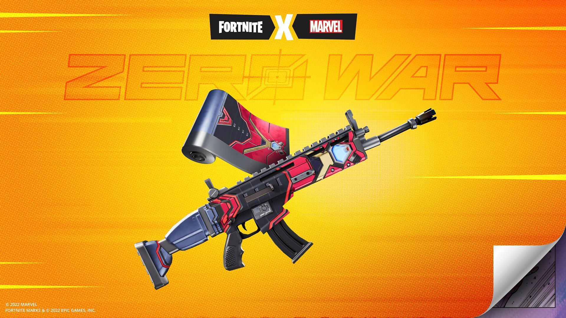 There are six different Fortnite x Marvel cosmetics that can be obtained with the code (Image via Epic Games)