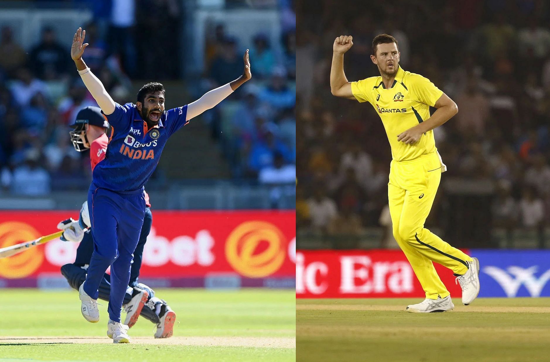 Jasprit Bumrah, Josh Hazlewood