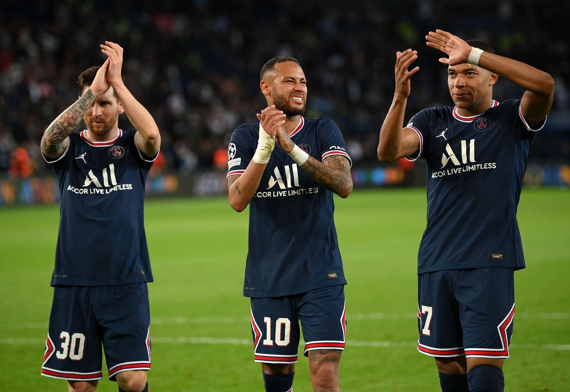 The PSG trio are enjoying a decent start to the new season