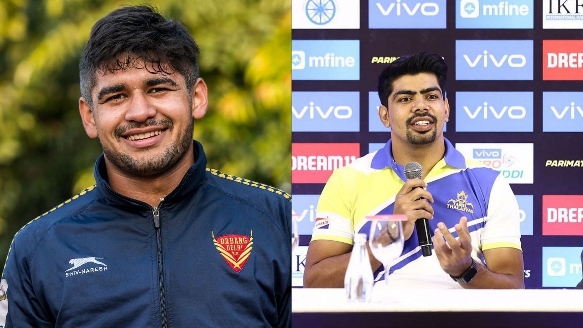 Pawan Sehrawat and Naveen Kumar are two of the top raiders in Pro Kabaddi (Image: Instagram)