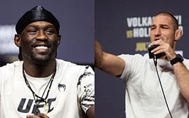 "Hats off to you for that press conference" - Jared Cannonier praises Sean Strickland for speaking up at UFC 276 presser