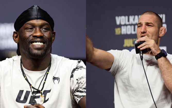 "Hats off to you for that press conference" - Jared Cannonier praises Sean Strickland for speaking up at UFC 276 presser