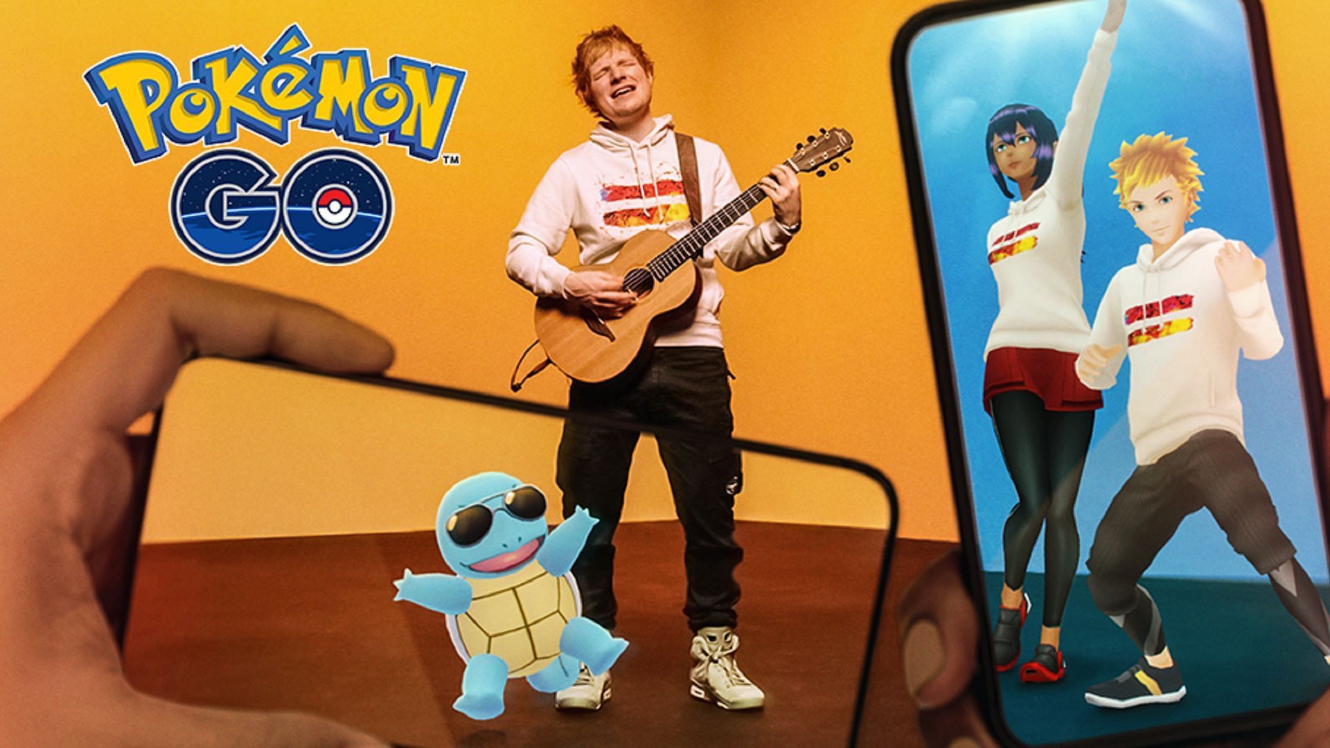 Sheeran previously performed a special concert in a Pokemon GO collaboration in late 2021 (Image via Niantic)