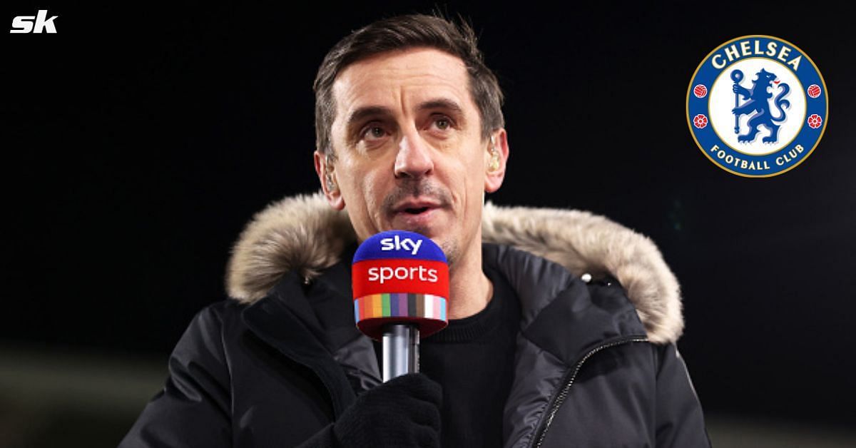 Gary Neville engaged in a bit of banter after Thomas Tuchel