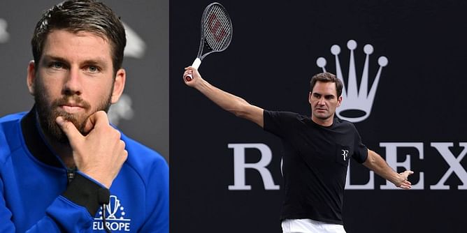 "If Roger Federer is telling you to do something, there is no chance I'm not going to do it" - Cameron Norrie jokes about being coached by the Swiss maestro at Laver Cup