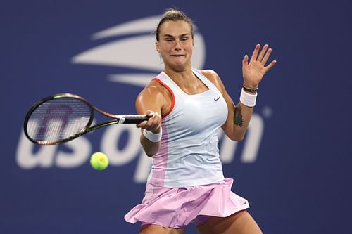 Aryna Sabalenka at the 2022 US Open.