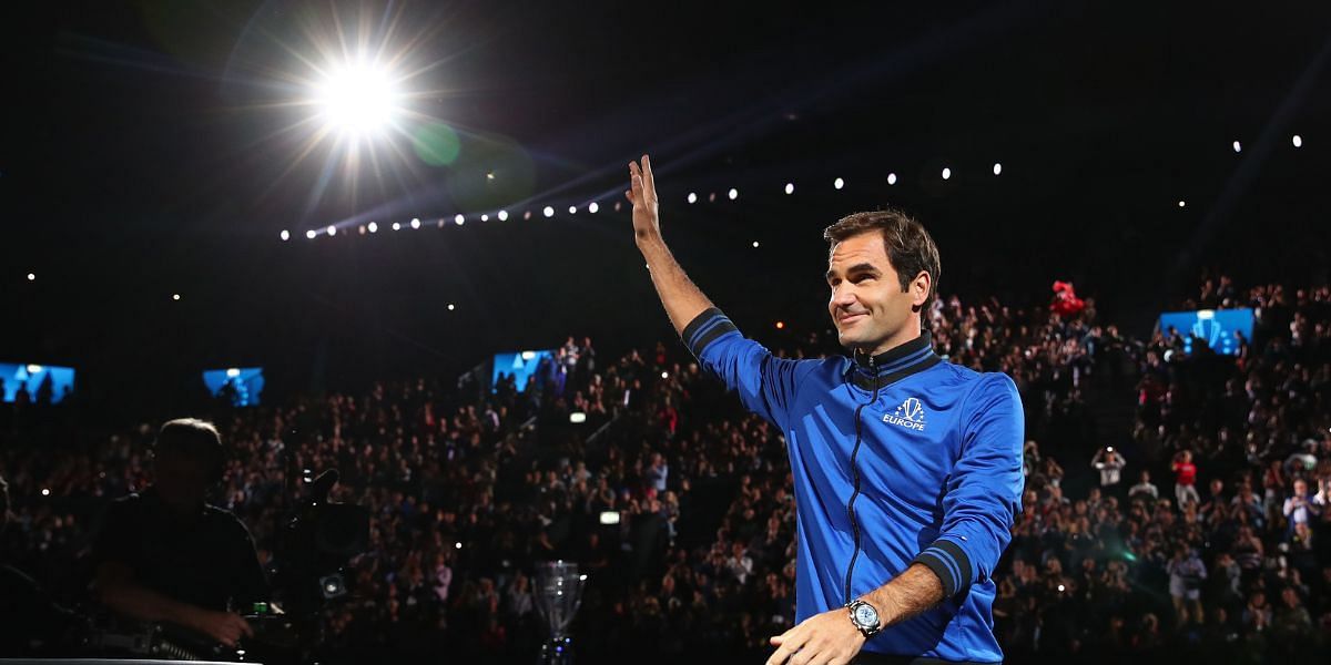 Roger Federer received a standing ovation from fans at the 2022 Laver Cup in his farewell appearance