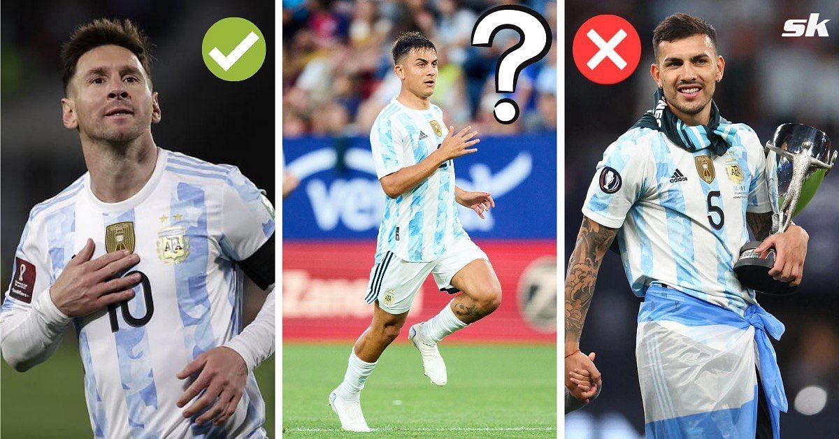 Strongest Argentina XI that should play in the 2022 FIFA World Cup in Qatar