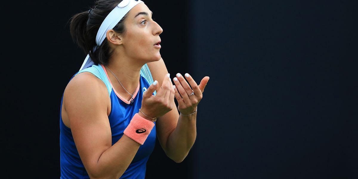 Caroline Garcia gave her thoughts on a photo of hers used by ESPN during their broadcast