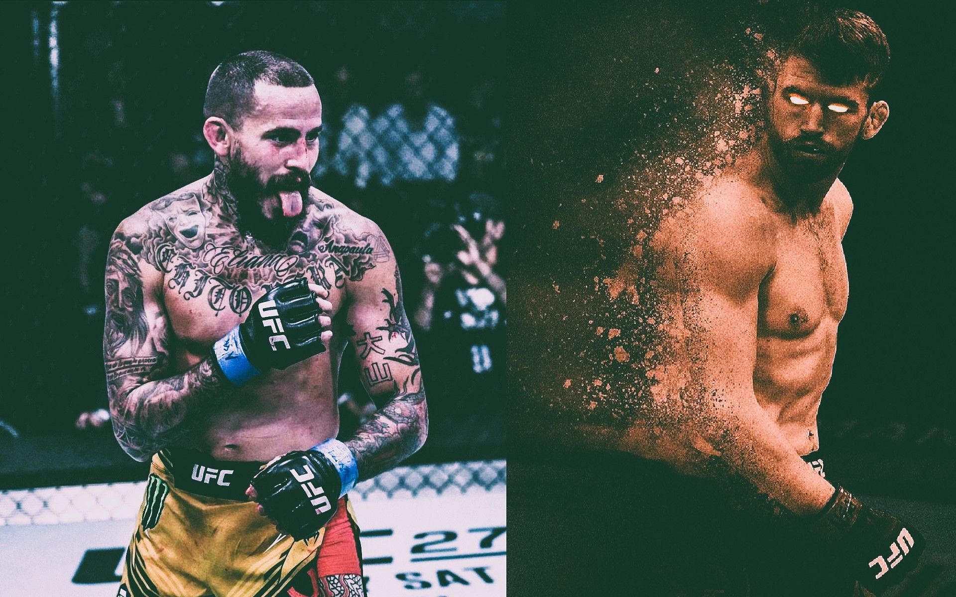 Marlon Vera (left) could be next for Cory Sandhagen (right) [Images via @chitoveraufc &amp; @corysandhagenmma on Instagram]