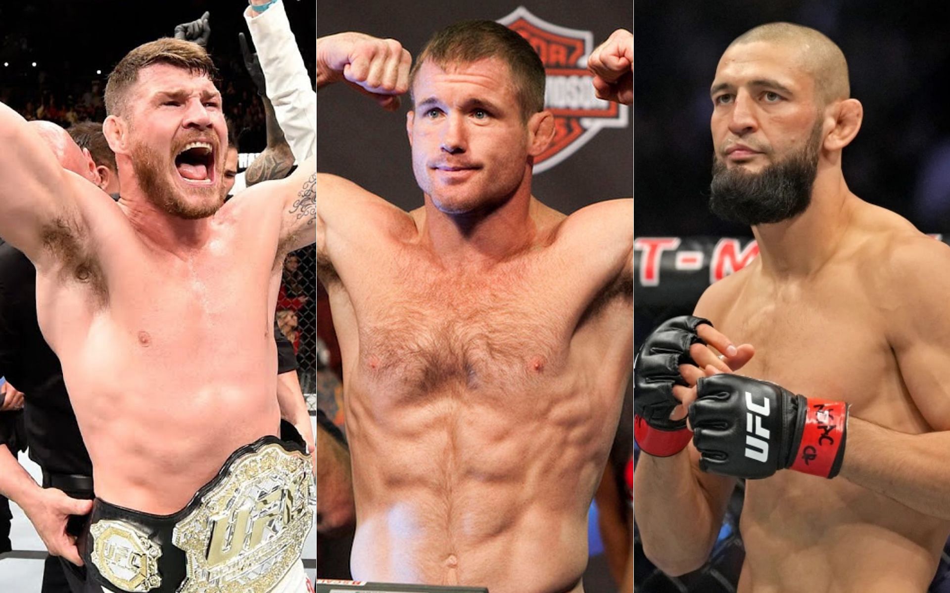 Michael Bisping, Matt Hughes and Khamzat Chimaev were all turned into heels by the fans