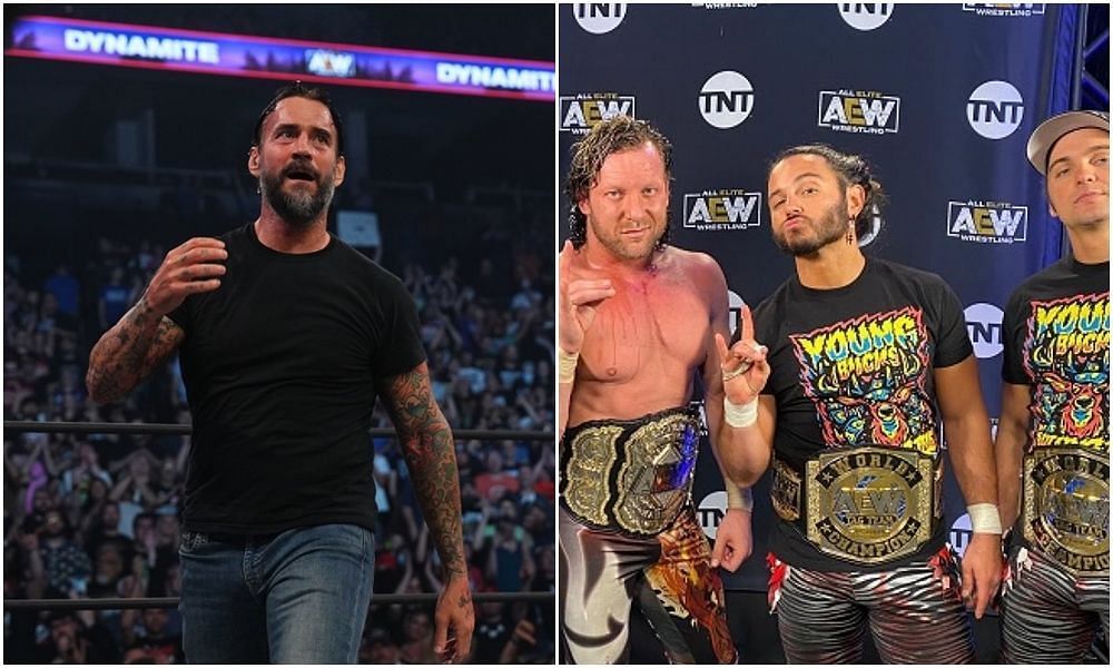 CM Punk and the Elite got involved in a backstage brawl at All Out
