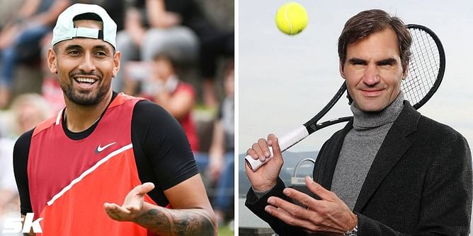 "I think Federer's on-the-court style is pretty clean"- Nick Kyrgios and others on their greatest tennis fashion icon