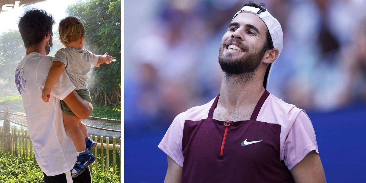 Karen Khachanov reunites with son in time for his birthday after US Open semifinal stint