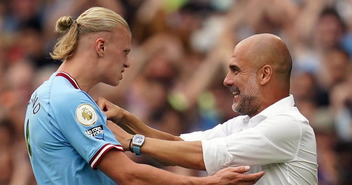 Guardiola heaps praise on Haaland