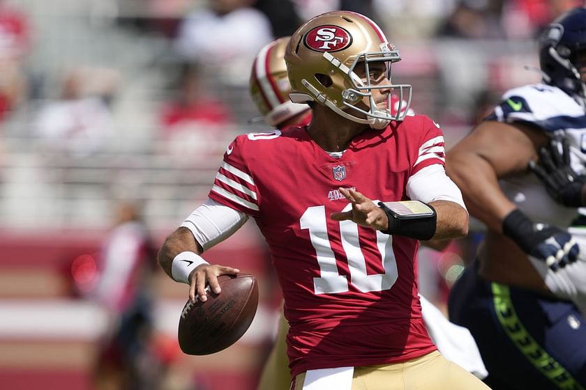 49ers' Jimmy Garoppolo focuses on playoffs rather than uncertain future