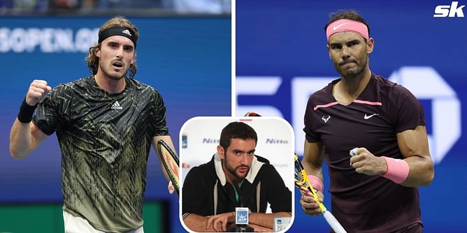 "He is an incredible fighter, possibly the greatest on tour, he can only be compared to Rafa" - Marin Cilic on Stefanos Tsitsipas