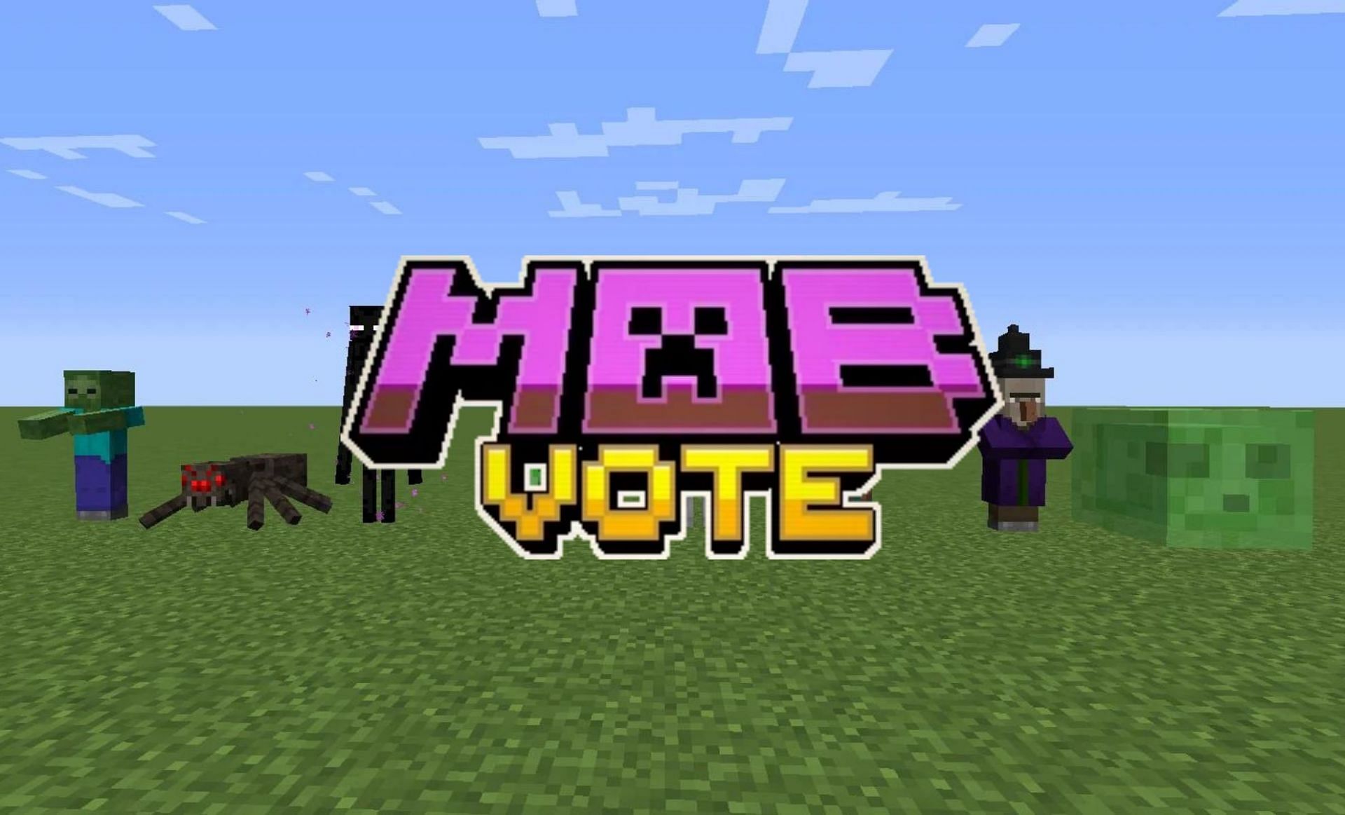 The Mob Vote will be in October (Image via Minecraft Wiki)