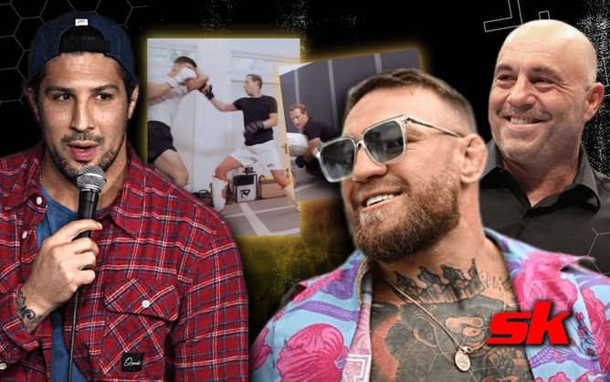 "You have any clue what this man does on Facebook?" - Brendan Schaub jibes at Conor McGregor, Joe Rogan, and a host of other UFC stars for showering praise on Mark Zuckerberg's sparring clip