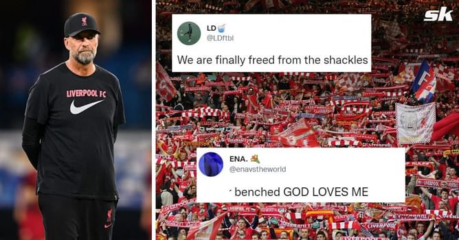 “We are finally freed from the shackles”, “God loves me” – Liverpool fans celebrate as Jurgen Klopp drops one player from starting XI ahead of Ajax clash