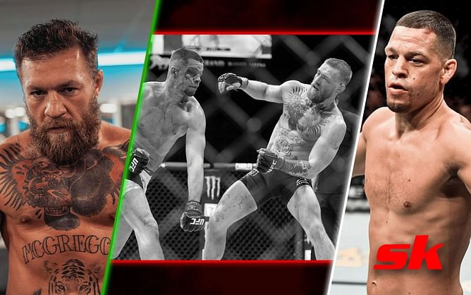 "Sure Grandpa, let's get you back to bed" - Fans react to Conor McGregor promising Nate Diaz their trilogy ahead of UFC 279