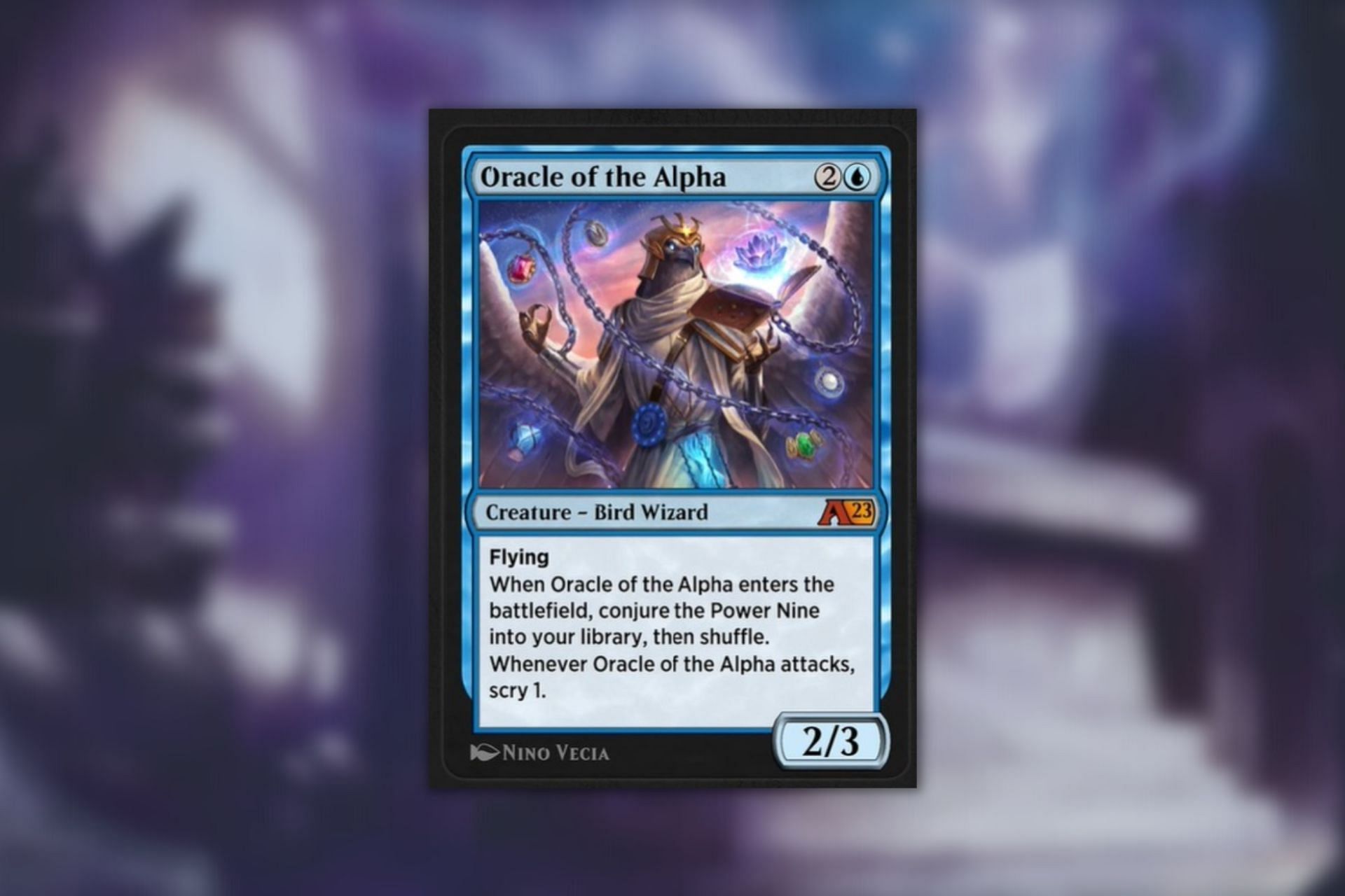 The Oracle of the Alpha brings ancient power to Magic: The Gathering Arena (Image via Wizards of the Coast)
